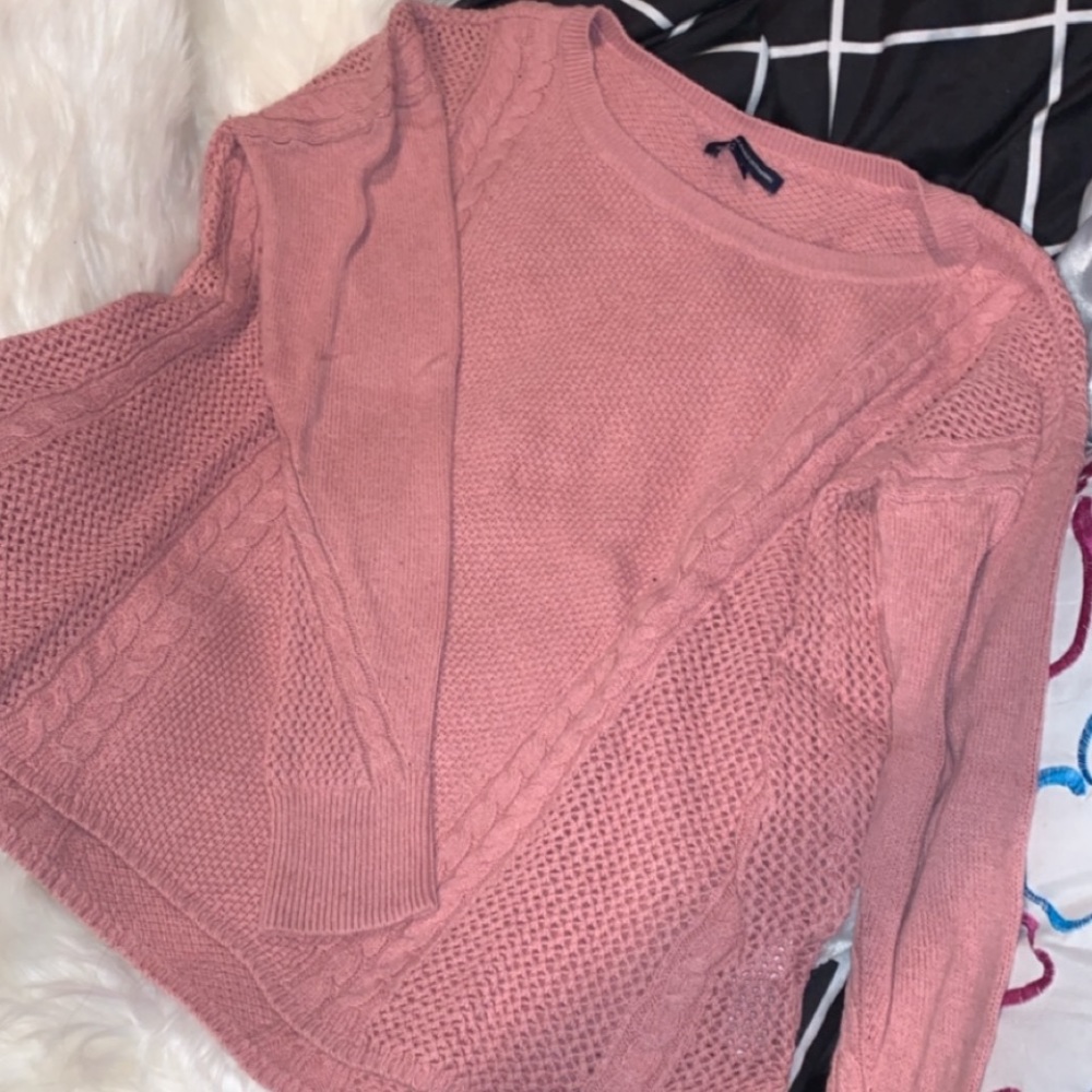 Pink Knit Sweater